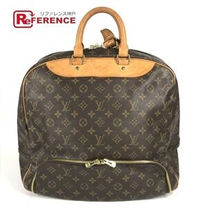 Louis Vuitton Monogram Evasion Overd Boston Bag Handbag Canvas Brown